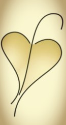 logo hart goud